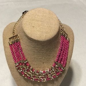 Izard Pink & Silver Necklace